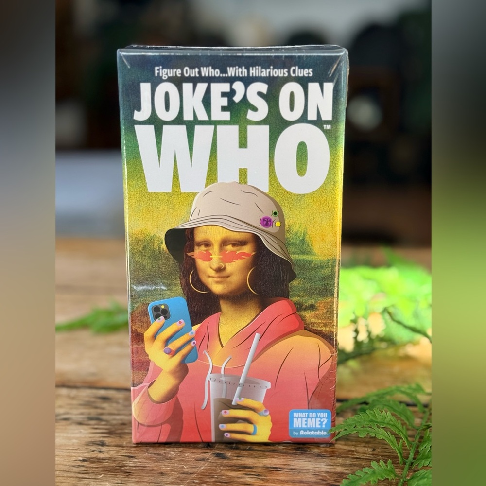 Joke's On Who Game by What Do You Meme? NWT